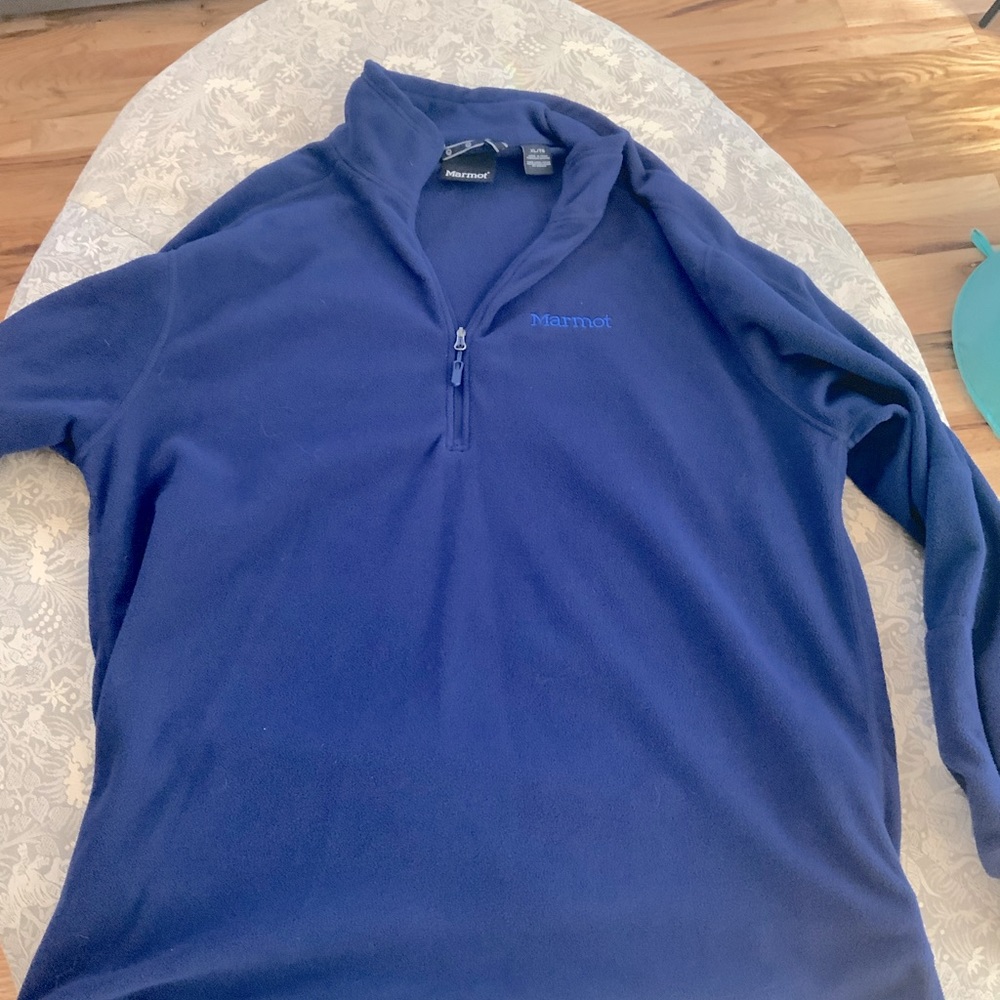 Marmot fleece zip pull over